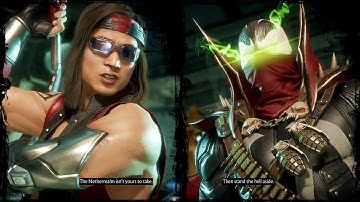 Liu Kang v Spawn - Dialogues - Mortal Kombat 11