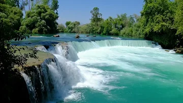 60 Minute Meditation River Waterfall Relaxation With Music