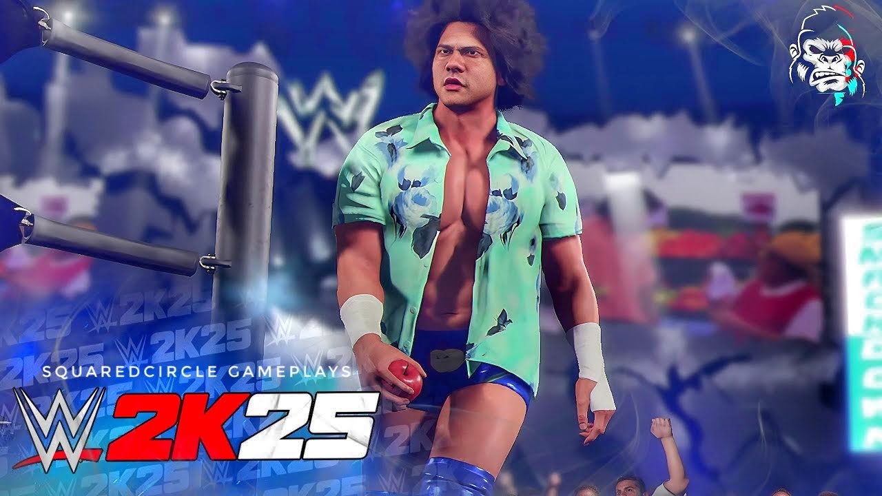 WWE 2K25 Карлито 2004 со старой темой выхода | Новые обновления WWE 2K25