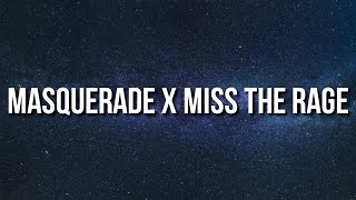 siouxxie - masquerade x miss the rage (Lyrics) [TikTok Mashup] Resimi