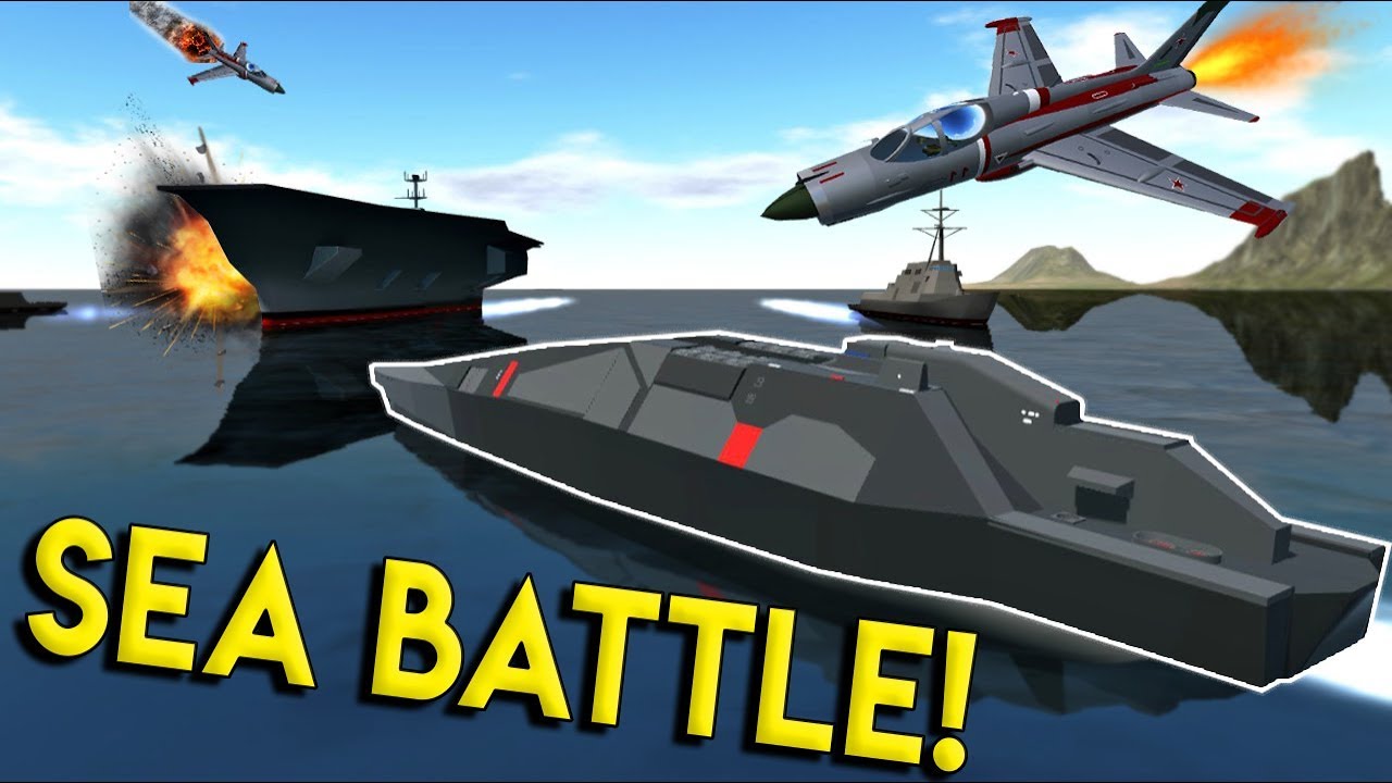 Epic Sea Battle Fighter Jet Dogfight Simple Planes Creations Gameplay Ep 10 Youtube - simpleplanes roblox plane