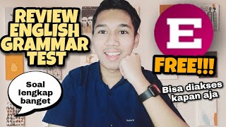 YUK MAHIR BAHASA INGGRIS BERSAMA APLIKASI ENGLISH GRAMMAR TEST!!! // REVIEW APLIKASI screenshot 1