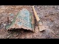 primitive technology: How to make a stone shove