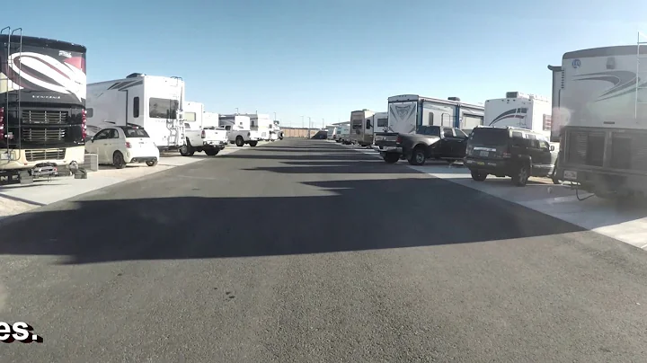 Driving Tour of Desert Eagle RV Park at Nellis AFB...