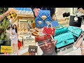 First luxury shopping vlog 2024 louis vuitton remix  new chanel  hermes springsummer collection