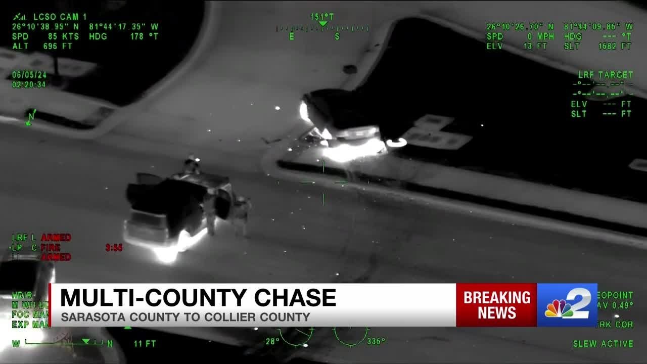 Prison escapee leads troopers on multi-county chase in stolen car - YouTube
