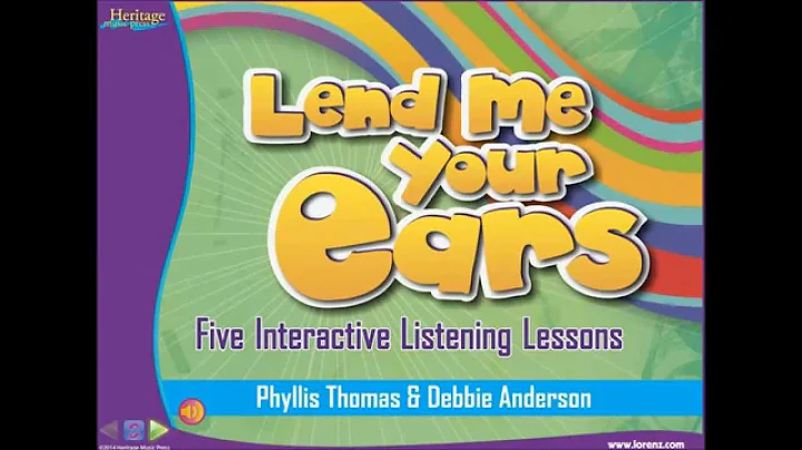 Lend Me Your Ears - Debbie Anderson & Phyllis Thomas