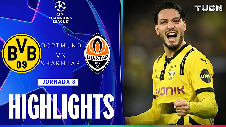 HIGHLIGHTS - Borussia Dortmund vs Shakhtar | UEFA Champions League 24/25 | TUDN