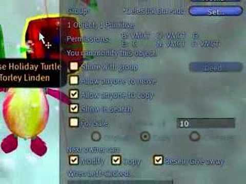 How to set multiple permissions easier -Second Life TuTORial