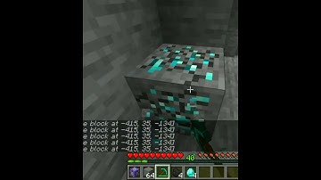 Unlimited diamond source trick \\ Command block hacks // Minecraft java 1.16 // #Shorts