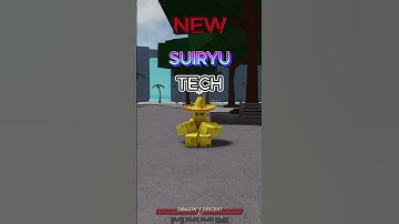 NEW SUIRYU TECH | The Strongest Battlegrounds