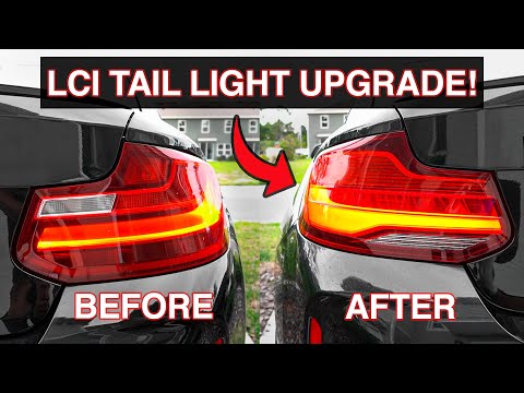 M2 LCI Tail Light Upgrade on my Pre-LCI BMW M2 (install & review)