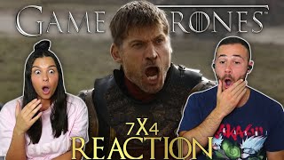 Jaime was NOT ready for this | Game of Thrones 7x4 REACTION and REVIEW | 'The Spoils of War'