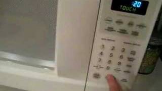 What happens when you put a CD in the Microwave