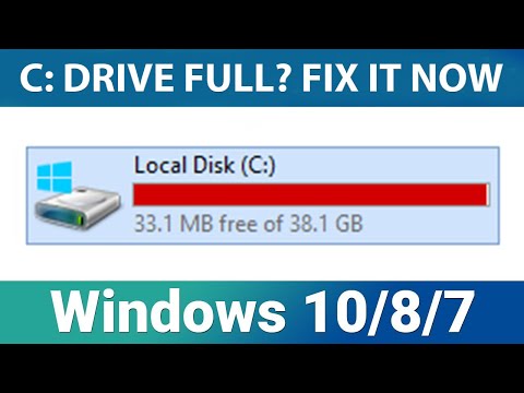 Expand C Drive Size Without Losing Data - Windows 10, 8, 7