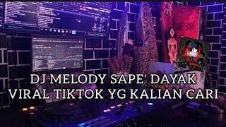 DJ SAPE' DAYAK X MELODY JEDAG JEDUG VIRAL TIKTOK (DJ BORNEO)