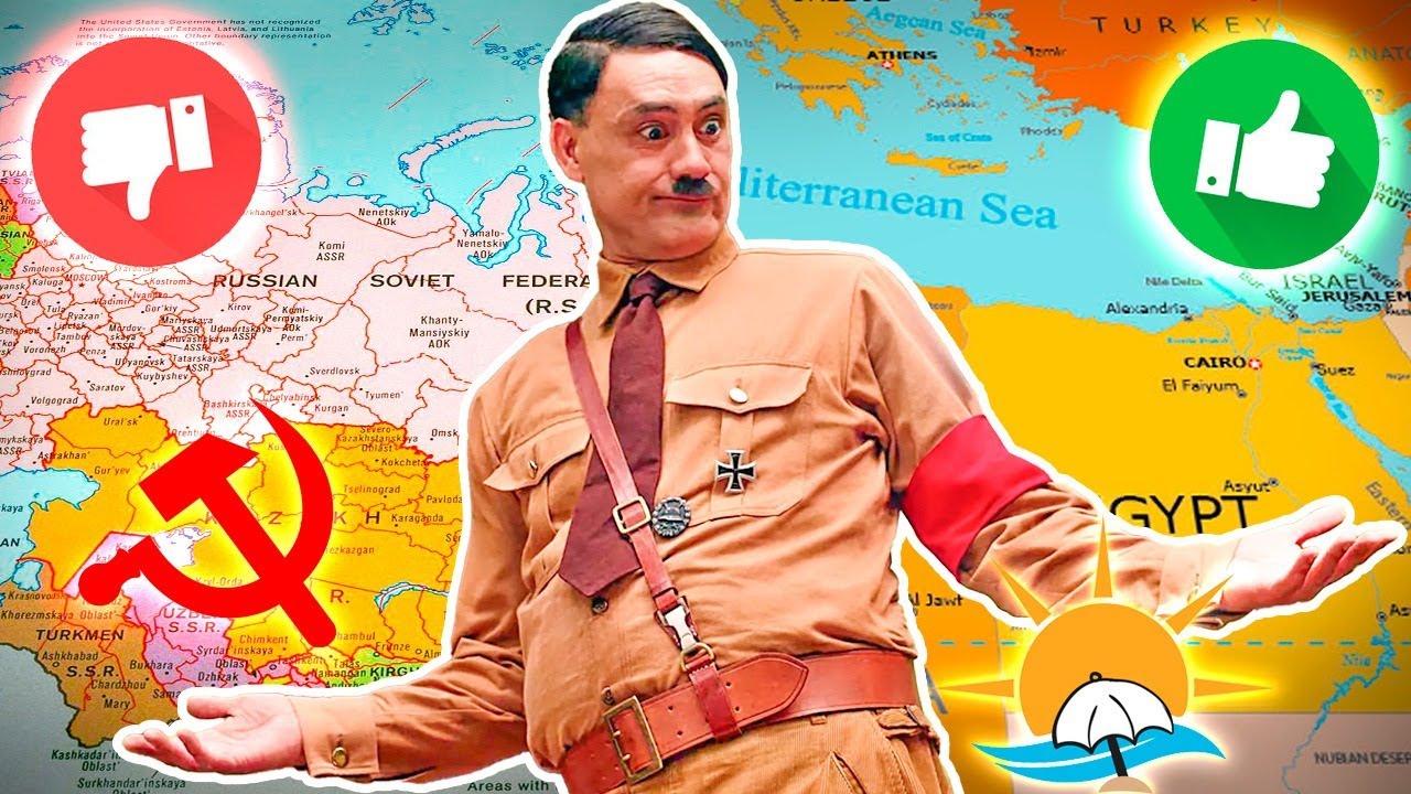 E se Hitler optasse pela ÁFRICA ao invés da UNIÃO SOVIÉTICA?