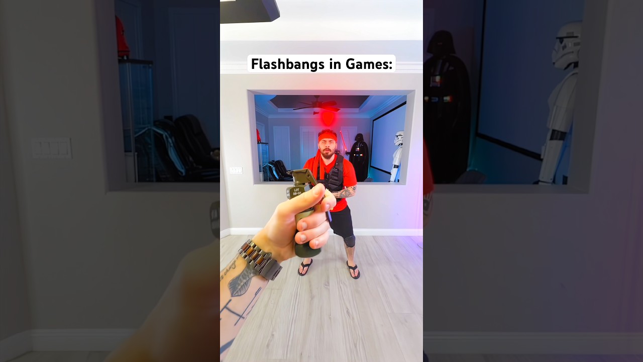 Flashbangs in Games Be Like…