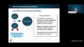 July 30 2025 CARE Community Briefing: 2024 Hate Crime Report