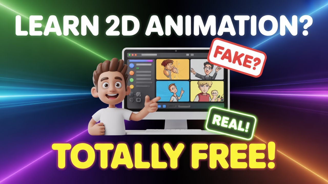Fake 2d Do you want to learn how to do 2d animation. You may think this is not ...