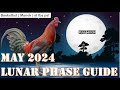 Lunar phase guide for may 2024
