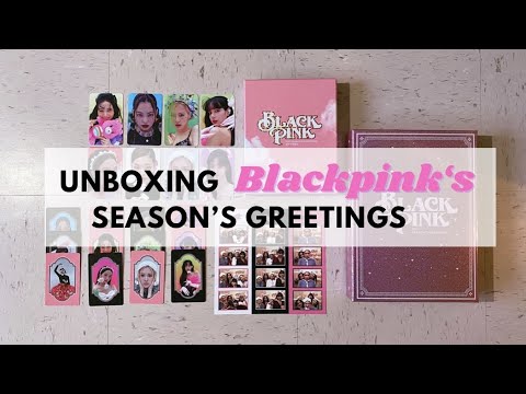 unboxing ✨ blackpink's 2021 season's greetings - YouTube