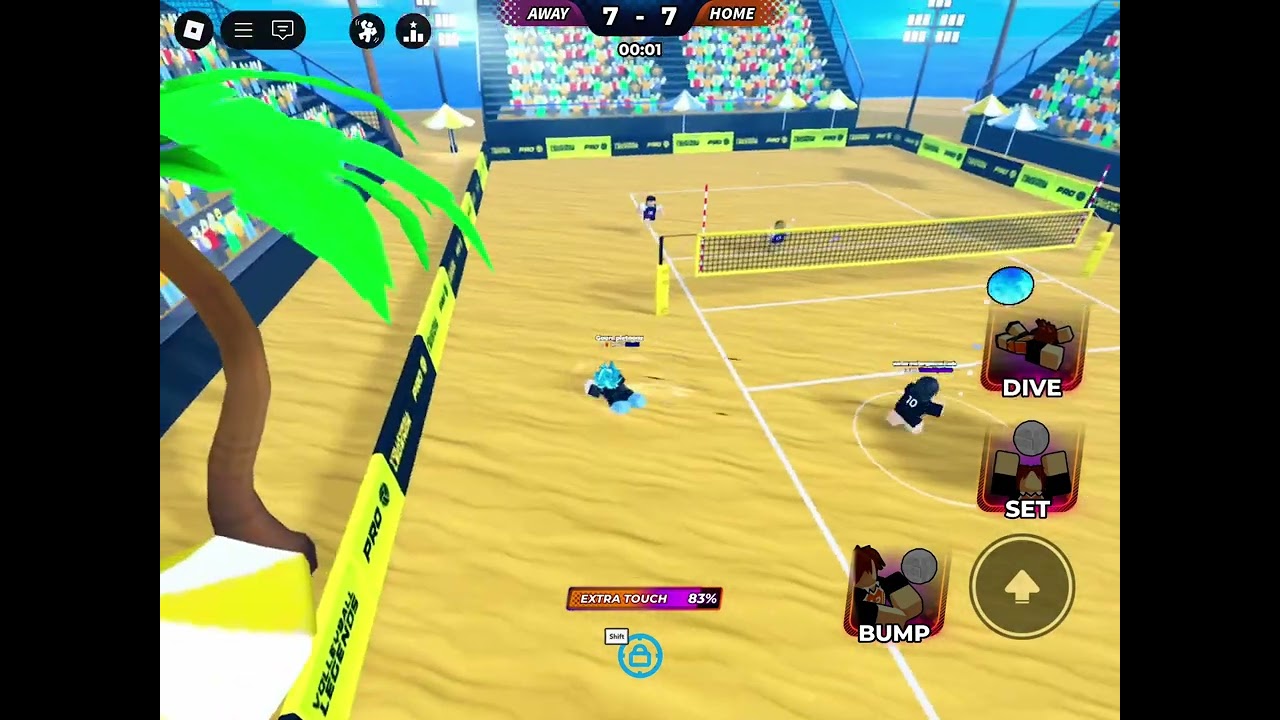 Destroying ranked with Kisuki (Kimiro) in Volleyball Legends