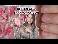 BITTEN NAIL TRANSFORMATION - DOING MY OWN NAILS