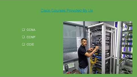 Best Cisco Training Institute Bangalore, India