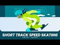 Short track speed skating explained | Be the fastest and the smartest ❄️