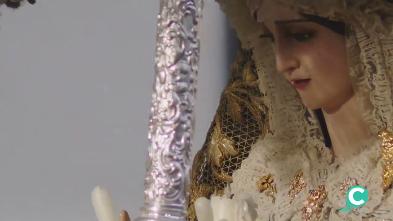 Virgen de las Penas “La Palma” en Plaza Catedral | Cádiz 2025