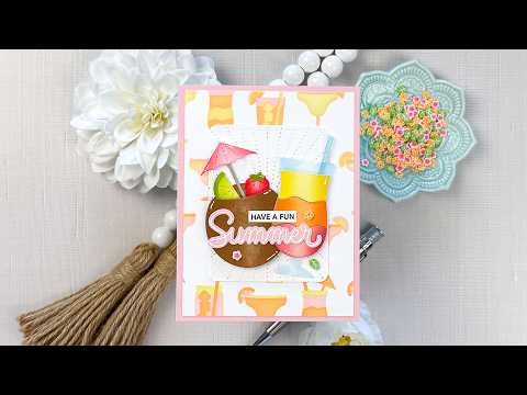 Make Die-Cut Drinks Look Like Glass
