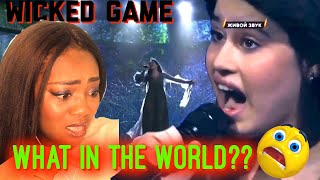 DIANA ANKUDINOVA//WICKED GAME//*INSANE* [REACTION]