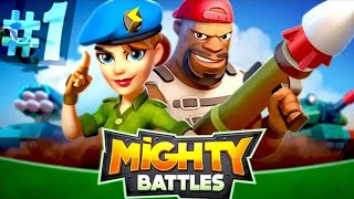 تجربة لعبة حرب الملوك / Mighty BATTLES screenshot 2