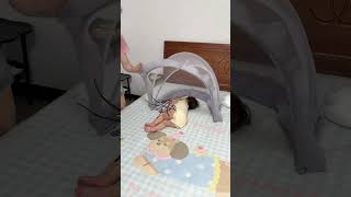 Baby Mosquito Net for Peaceful Sleep and Outdoor Protection #babycare #babyessentials #baby