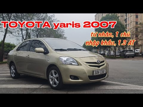 toyota yaris 2007 1.3 nhập Nhật số tự động- siêu bền- siêu tiết kiệm nhiên liệu- xe đẹp