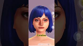 Коралина в стране кошмаров, любимый мультфильм 🧡#coraline #ts4#thesims4#shorts#short