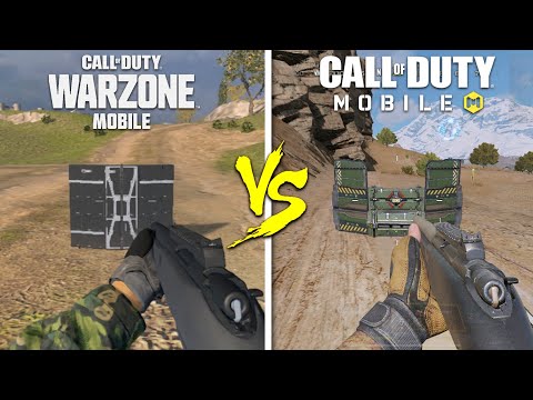 Warzone Mobile Vs Call Of Duty Mobile - BattleRoyale Comparison | WZM Vs CODM