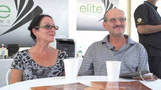 Phil and Doris are first time caravan buyers