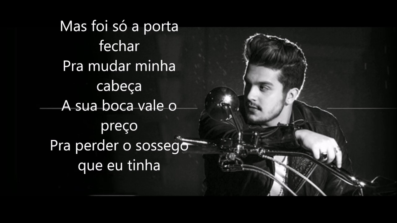 Luan Santana - Eu, você, o mar e ela ( Letra ) - YouTube