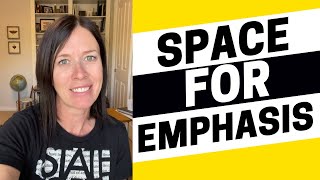 AEE - Why Slow Down in English? Part 2: Give Space for Emphasis