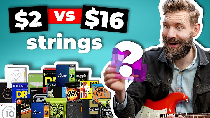 The Ultimate Guitar String Test (SURPRISING RESULT...