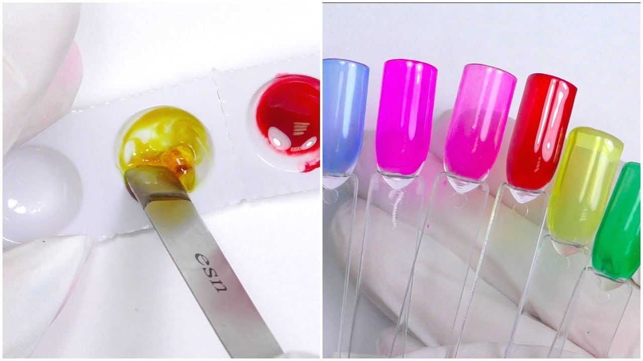 Jelly Nails Diy | 5 Ways To Create Glass Gels