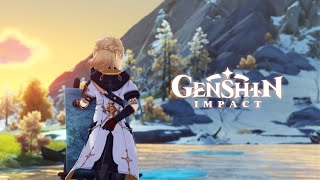 Genshin Impact EP - A Canvas of Soft Snow on Icy Peaks screenshot 2