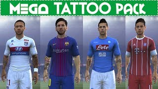 Fifa 18 All In One Mega Tattoos Pack For Fifa 14