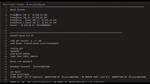Part-I Installation MySQL Enterprise 8.0.33  InnoDB Cluster |  Centos 7 | Mysql Shell | Mysql Router
