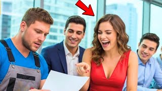 “Translate This—My Salary’s Yours!” CEO Mocked — Single Dad Janitor Replied, Stunned All