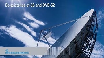 Co-existence of 5G NR and DVB-S2