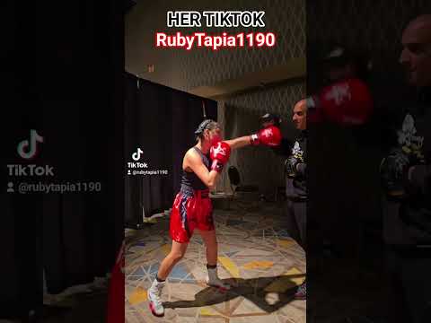 Her Tiktok: RubyTapia1190 #boxeo #boxing #knockout #viral #trending #upset #canelo #parati #mexico