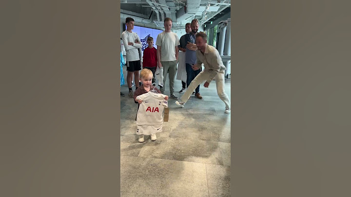James Maddison’s son in the Club shop 🫶